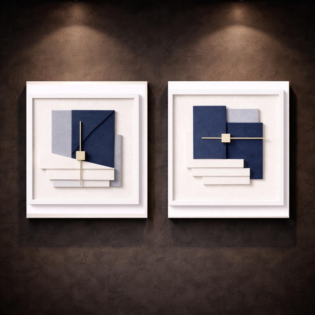 Luxury Abstract Wall Art Set – Modern Sculptural Digital Prints in Portrait & Square Sizes | Elegant Contemporary Wall Décor for Homes, Hotels & Offices