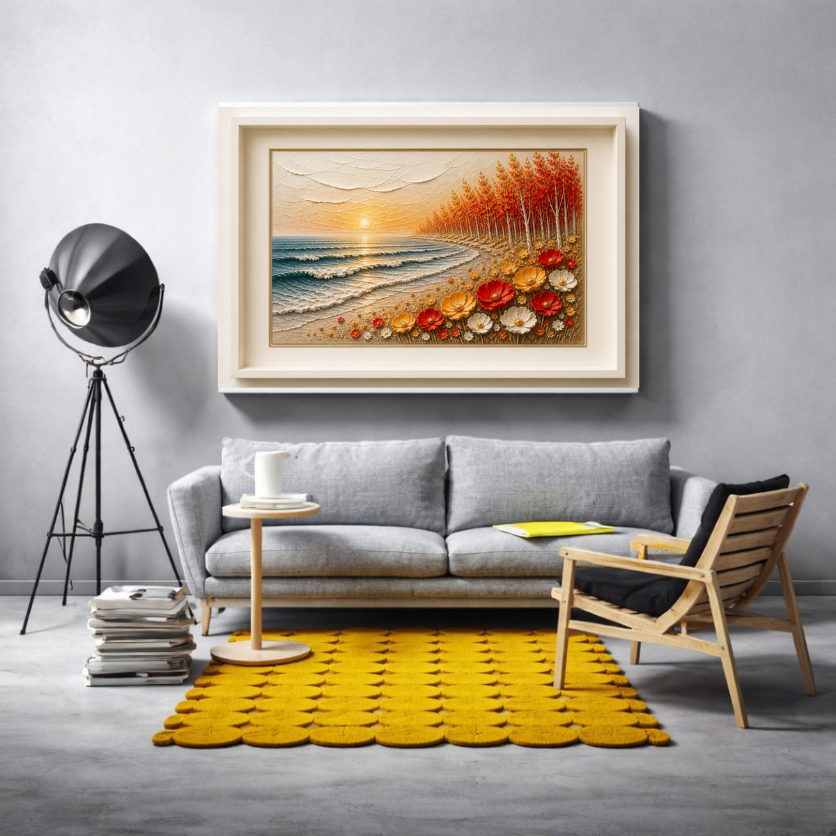 Elegant Nature Wall Art Set – Luxury Contemporary Digital Prints for Homes, Hotels & Restaurants