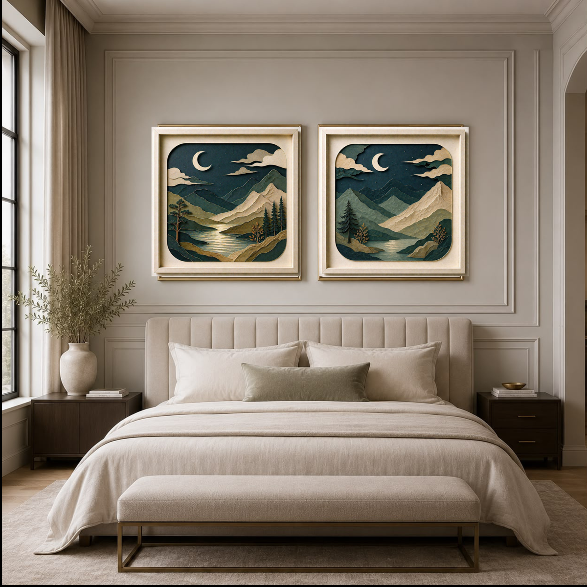 10-Piece Nature-Inspired Wall Art Bundle | Sunset & Coastal Printable Gallery Set | Instant Digital Download | 10 Printable Artworks | 4 Sizes Included