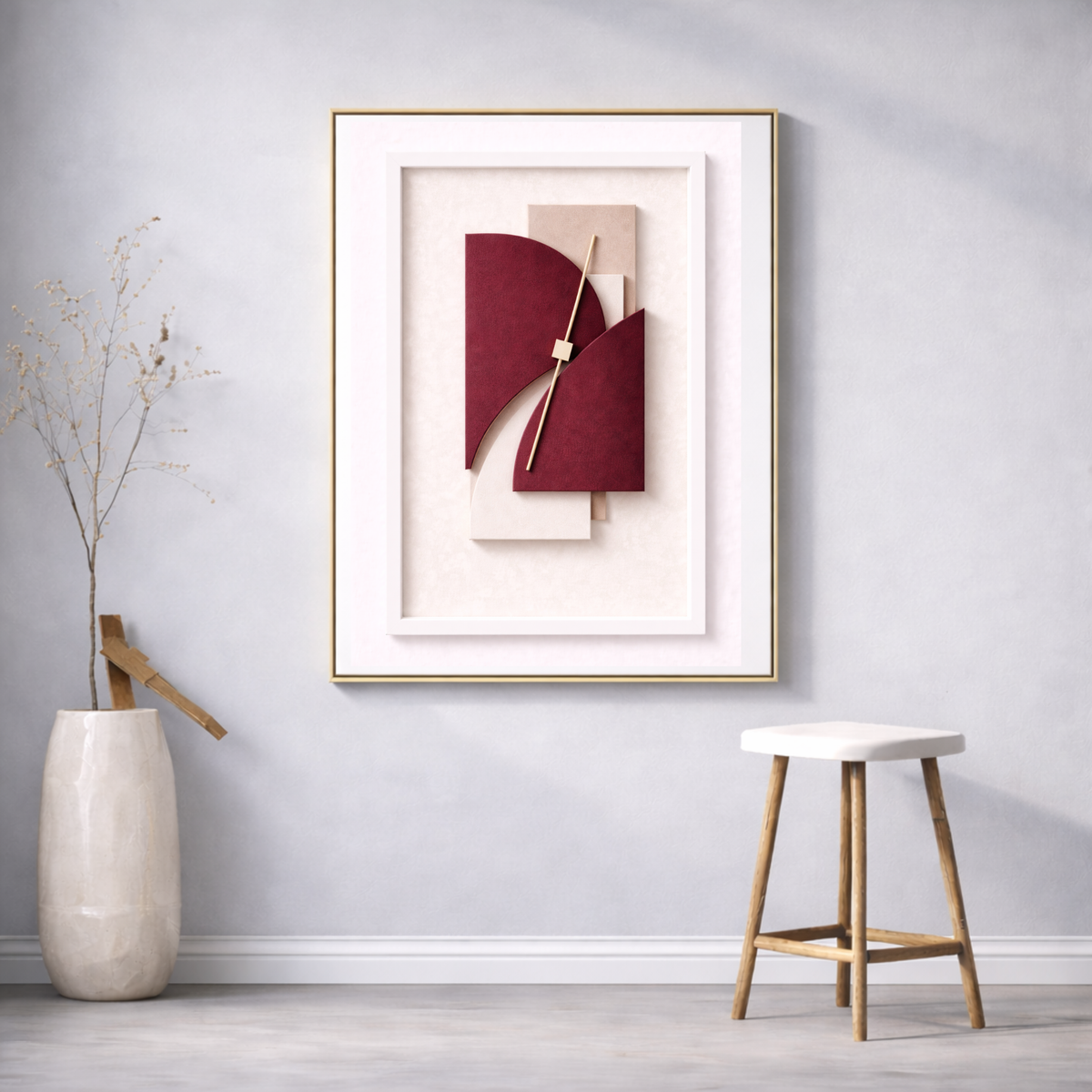 Luxury Sculptural Wall Art System (40-Piece Collection) – Cohesive Abstract Digital Download for Homes, Hotels, Airbnbs,         Offices & More