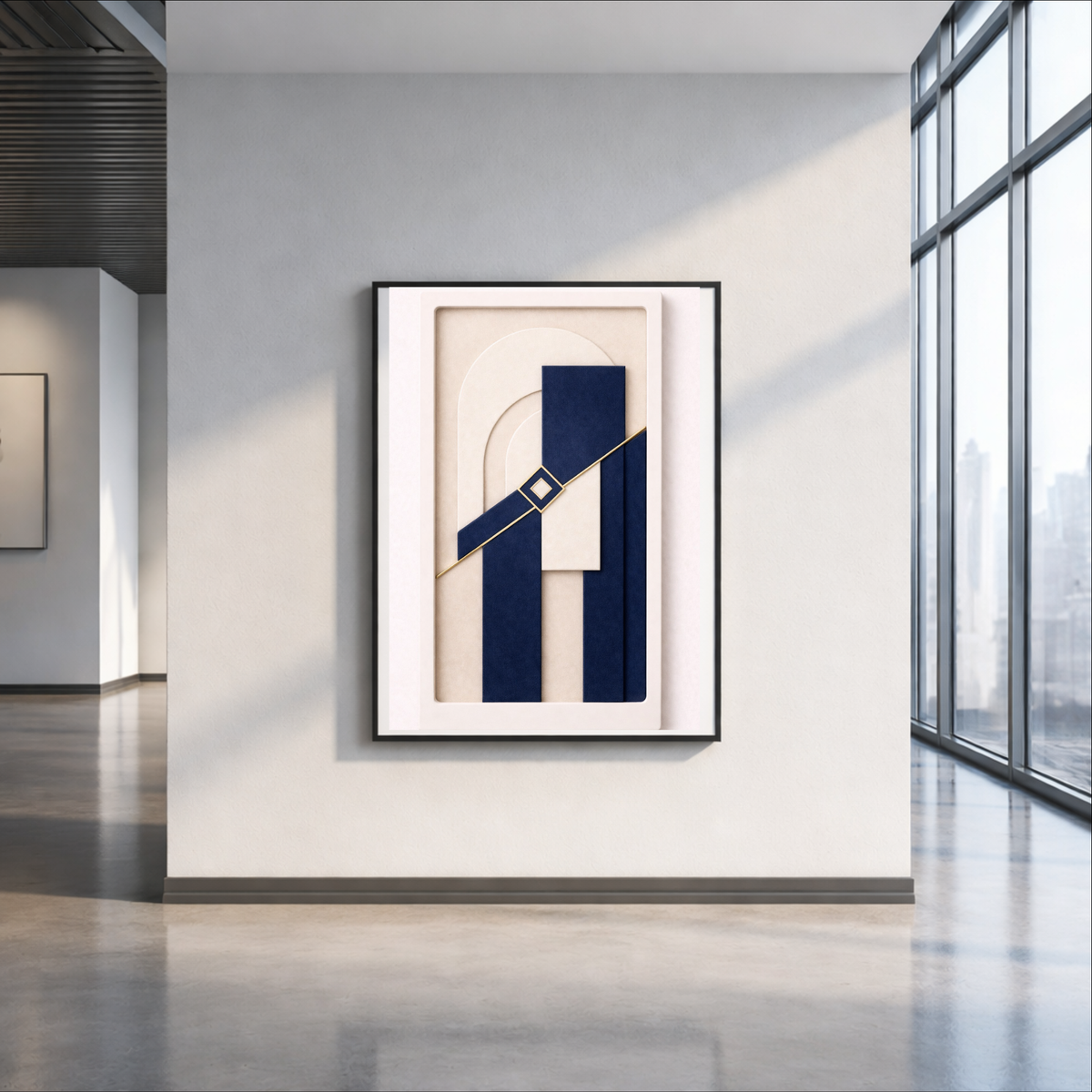 Luxury Sculptural Wall Art System – 40-Piece Architectural Abstract Print Collection for Homes, Hotels, Offices, Airbnb, Restaurants & More