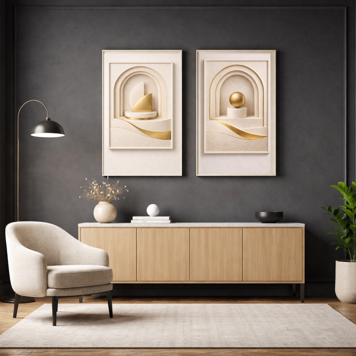 40-Piece Premium Abstract Wall Art Collection – Modern Digital Prints for Homes, Hotels, Offices, Airbnb & Curated Spaces
