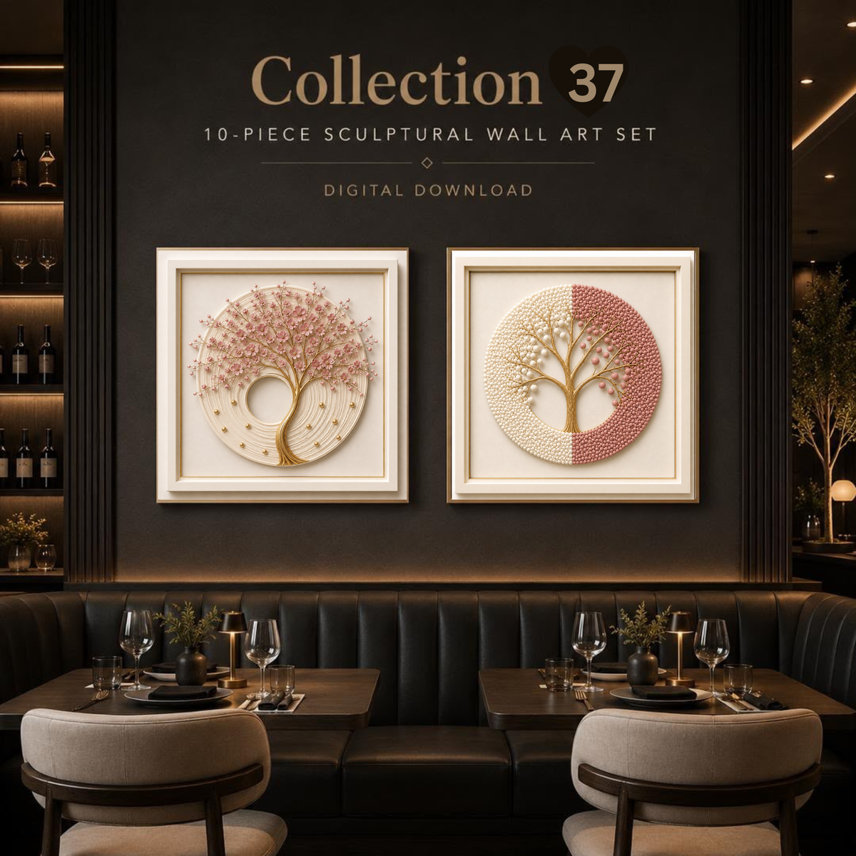 Luxury Abstract Wall Art Collection – Elegant Modern Digital Prints for Homes, Hotels, Restaurants, Offices & Airbnbs