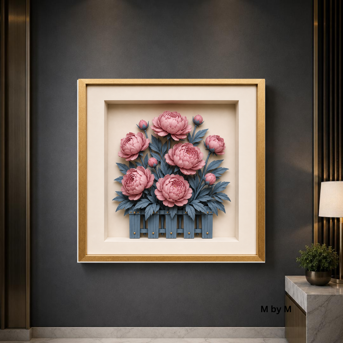 Set of 10 Sculptural Floral Wall Art Prints | Modern Botanical Gallery Collection | Instant Download Digital Wall Art Set