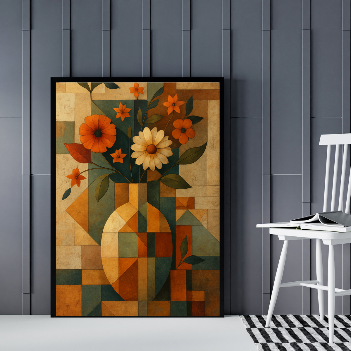 Vibrant Botanical Flower Wall Art Set of 3 – Digital Download Prints in Multiple Sizes (16x20, 18x24, 24x36)