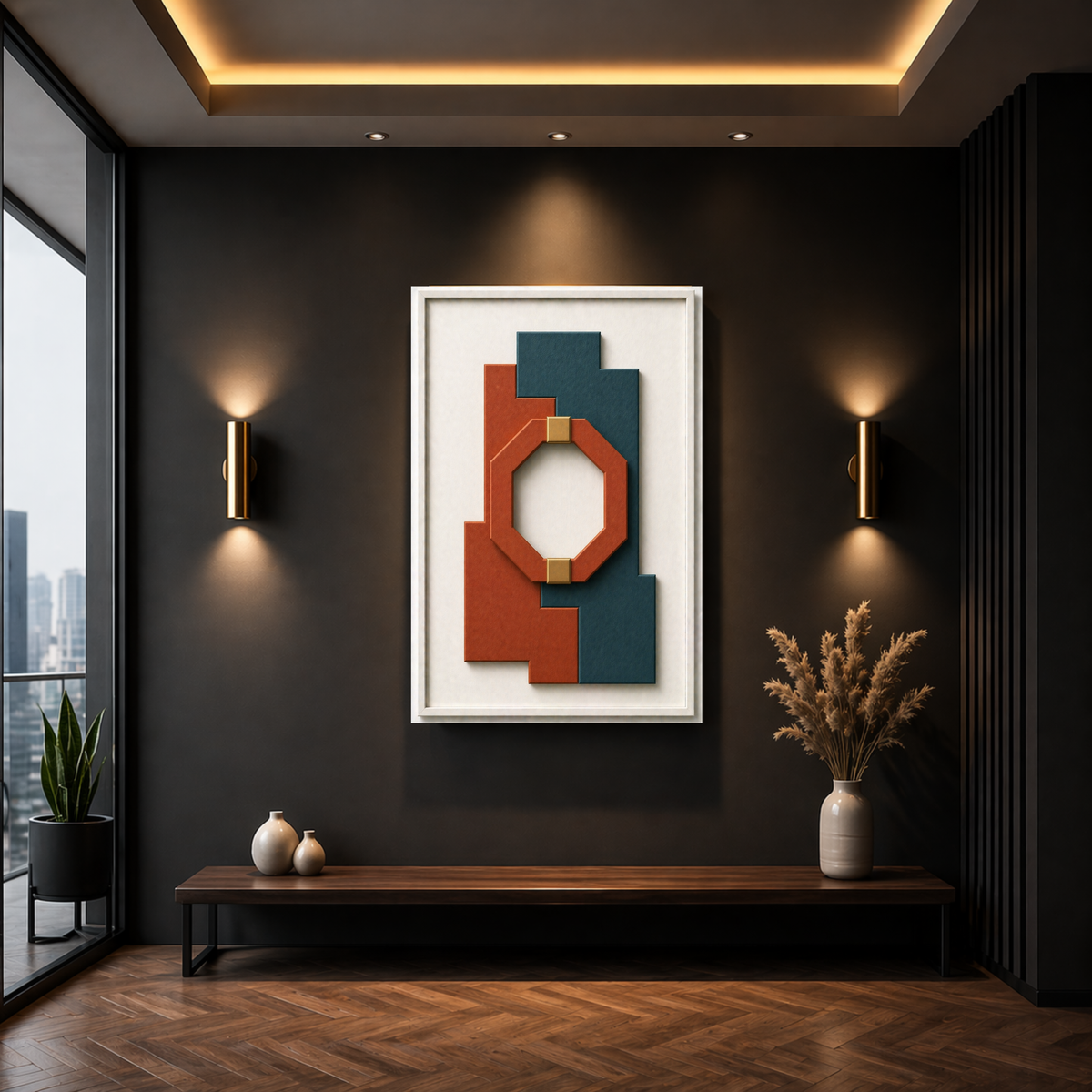 10-Piece Sculptural Abstract Wall Art Bundle | Luxury Printable Gallery Set | Instant Digital Download | 4 Sizes Included