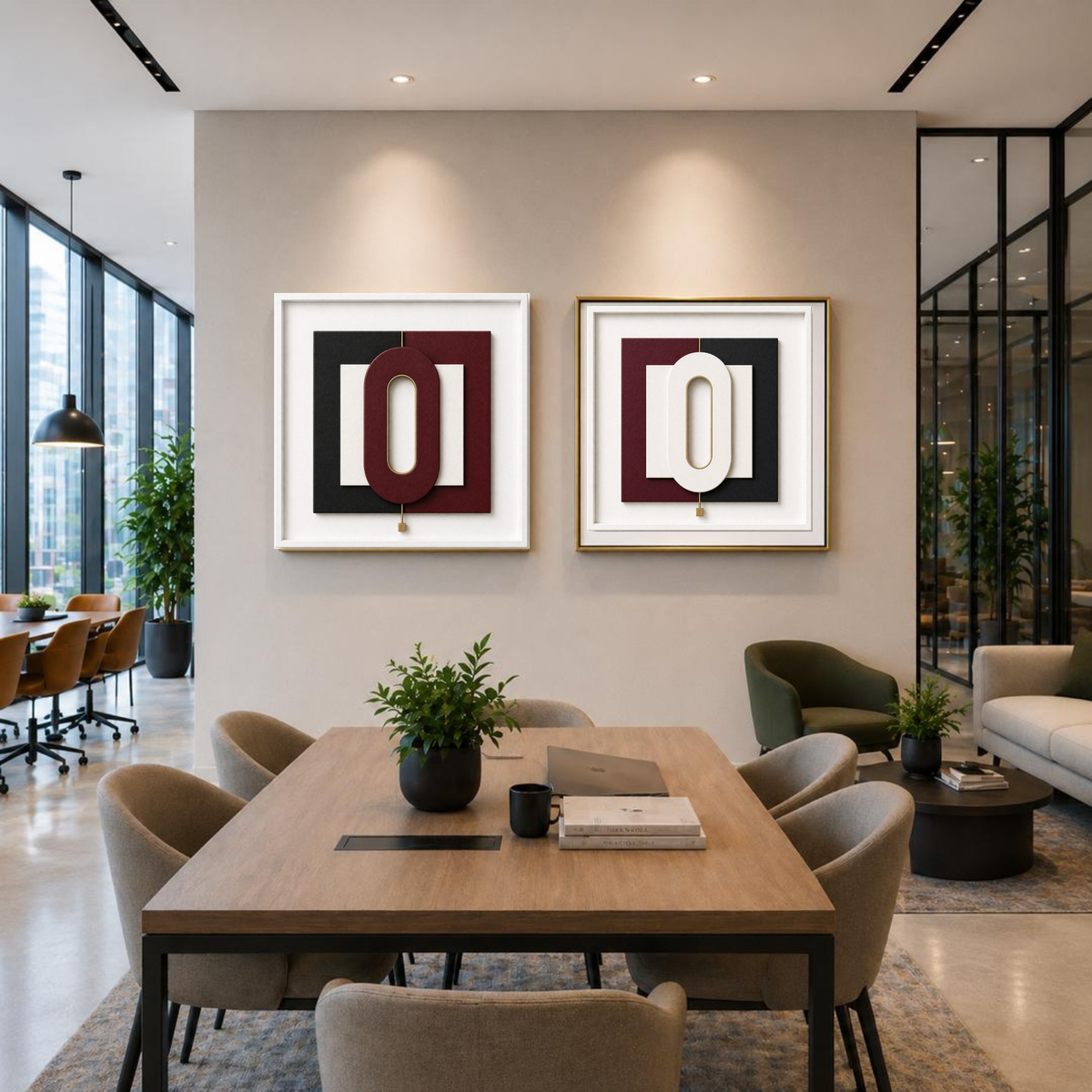 10-Piece Sculptural Abstract Wall Art Bundle | Luxury Printable Gallery Set | Instant Digital Download | 4 Sizes Included