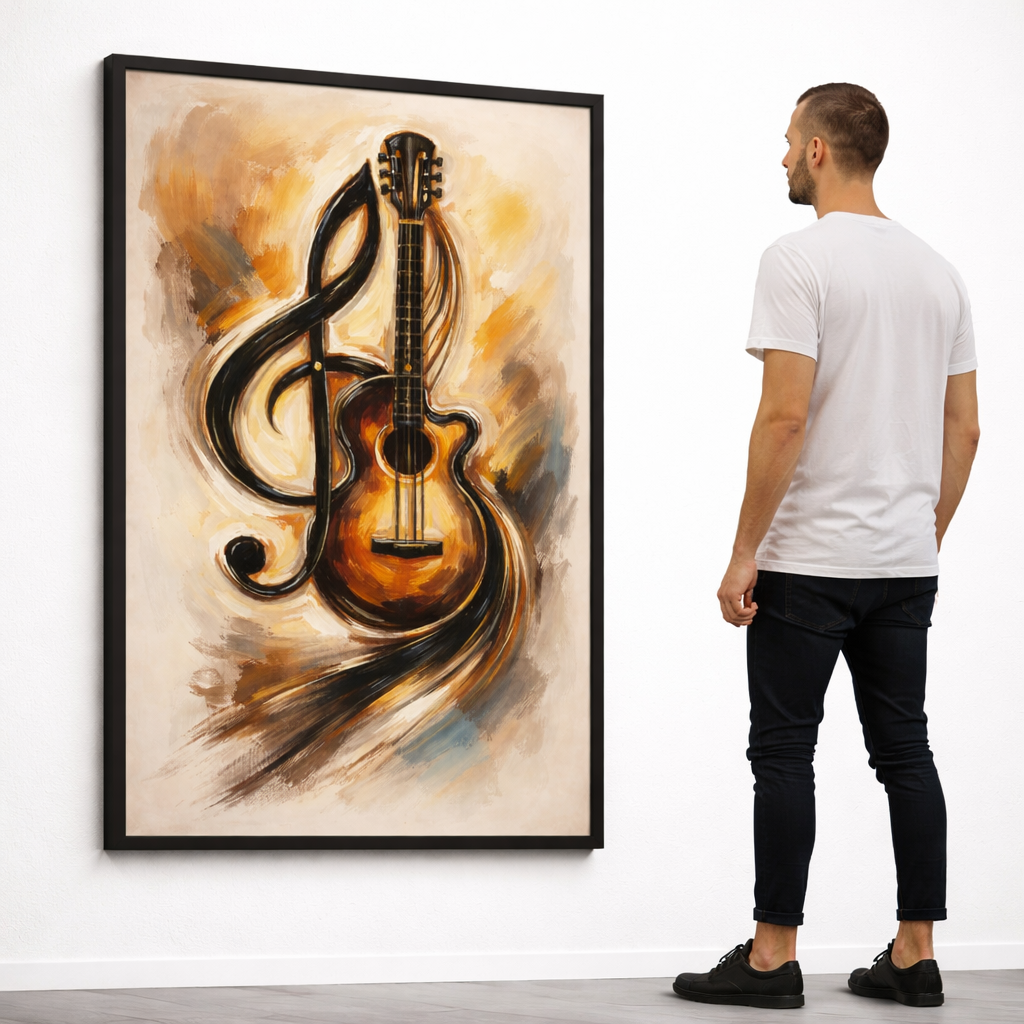Modern Music Wall Art Set of 3 | Digital Prints | Instant Download