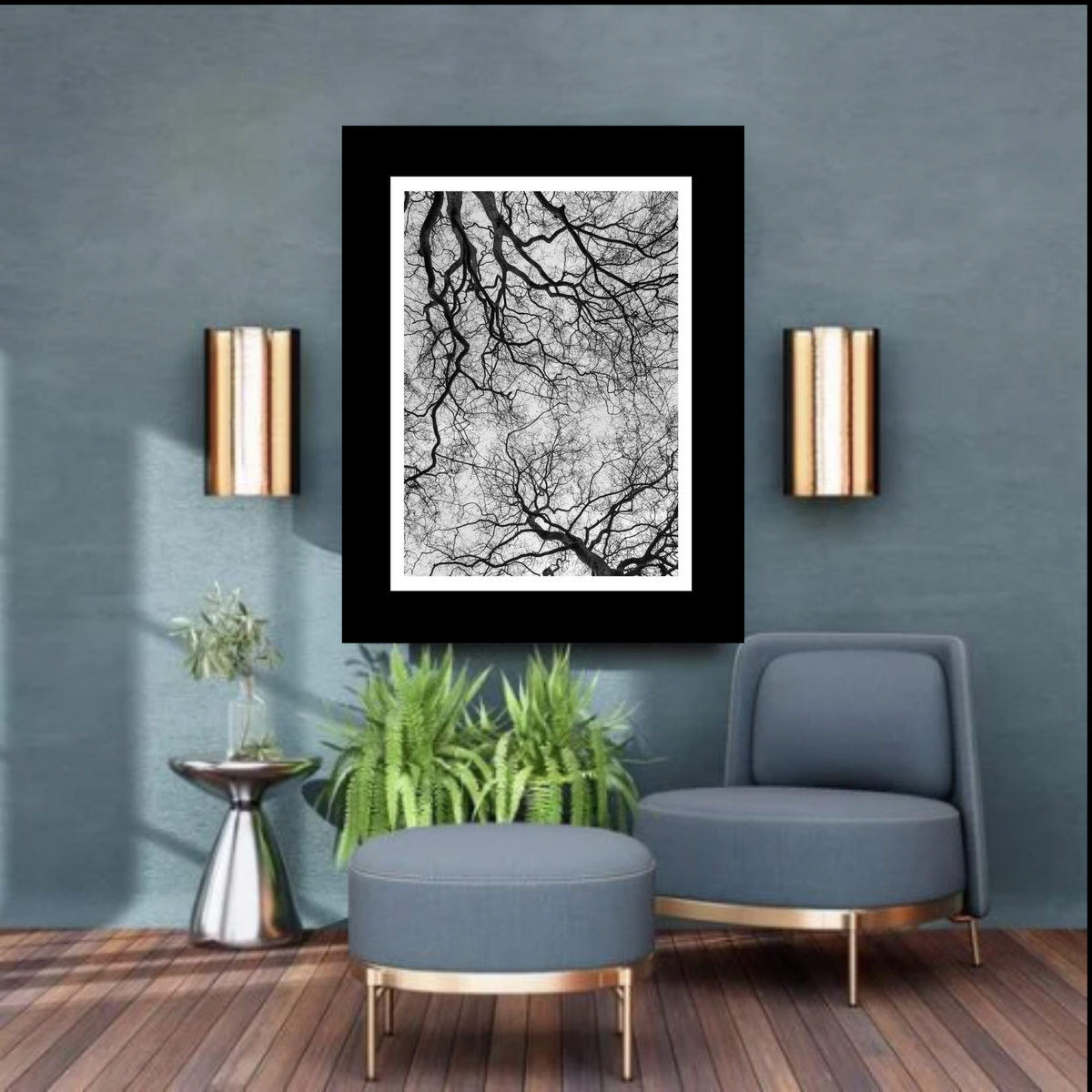 Black & White Creepy Halloween Wall Art Set – Digital Download Prints (3 Piece)