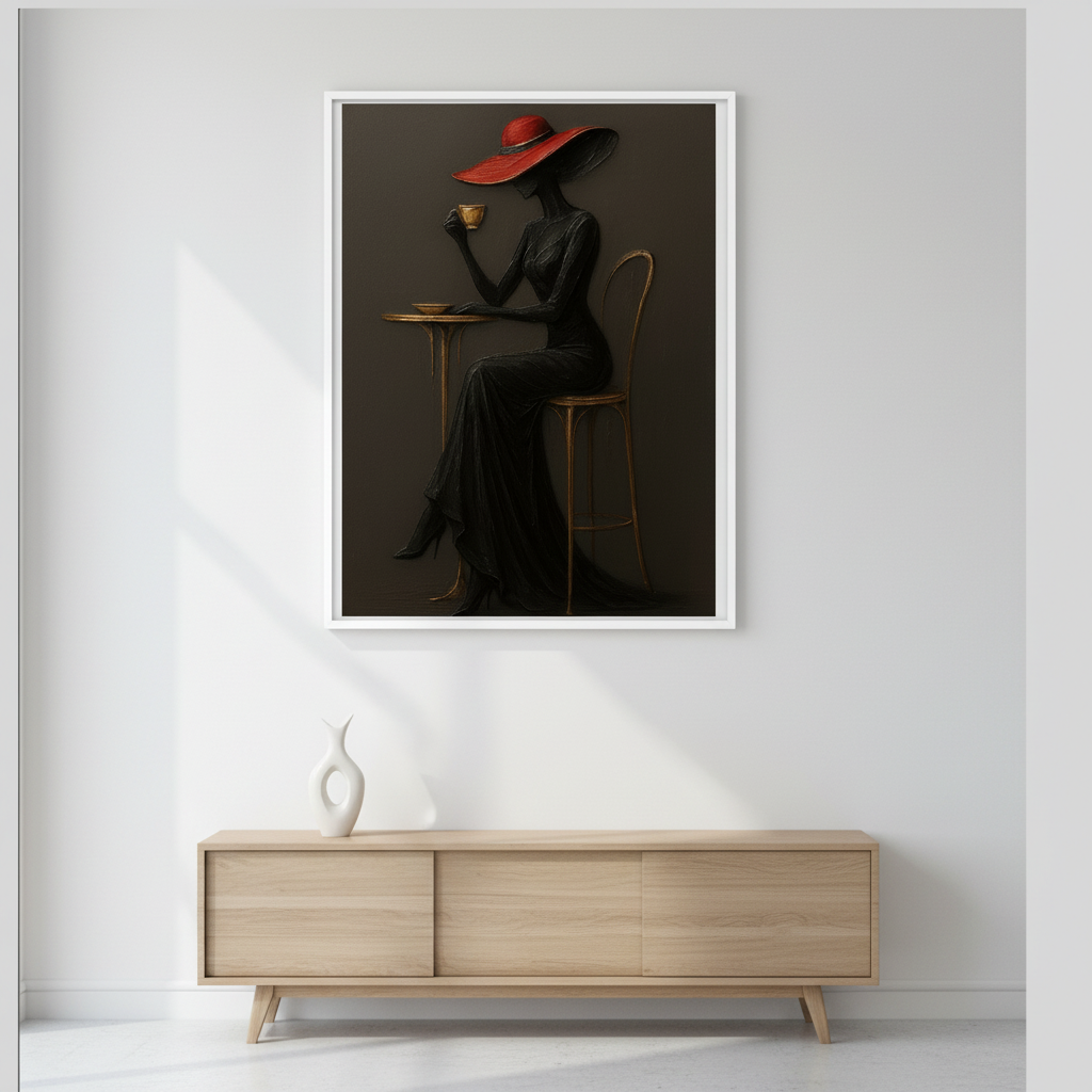 3-Piece Fashion Portrait Wall Art Set – Modern Digital Painting Prints**