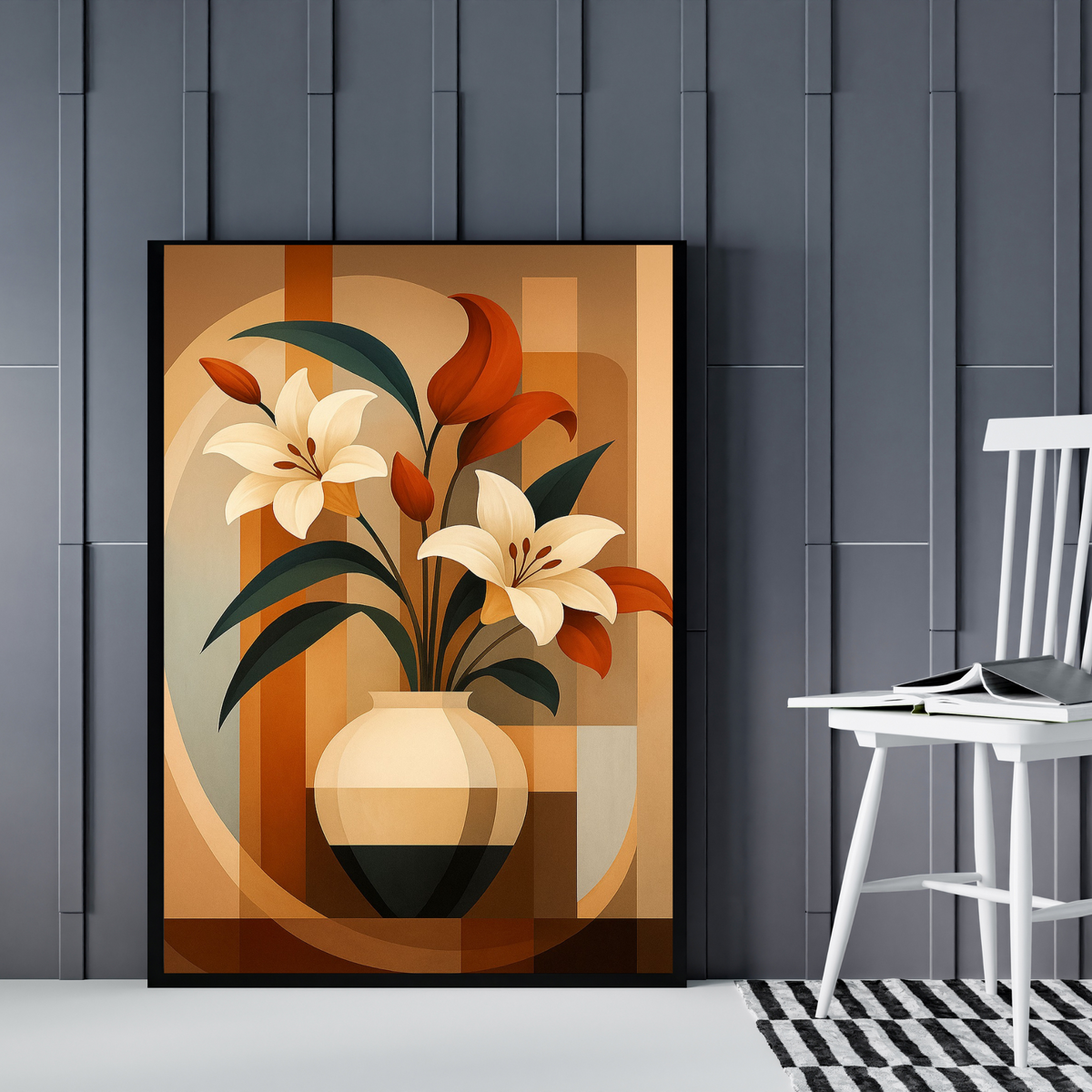 Botanical Floral Wall Art Set of 2 – Colorful & Soft Floral Digital Prints (16x20, 18x24, 24x36)
