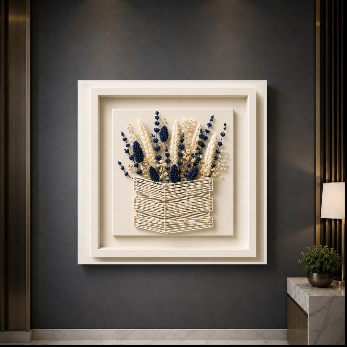 Luxury Floral Wall Art Print Set | Bold Botanical Digital Download | Elegant Plum, Burgundy & Midnight Blue Artwork for Homes, Hotels, Restaurants, Offices & Airbnb Spaces