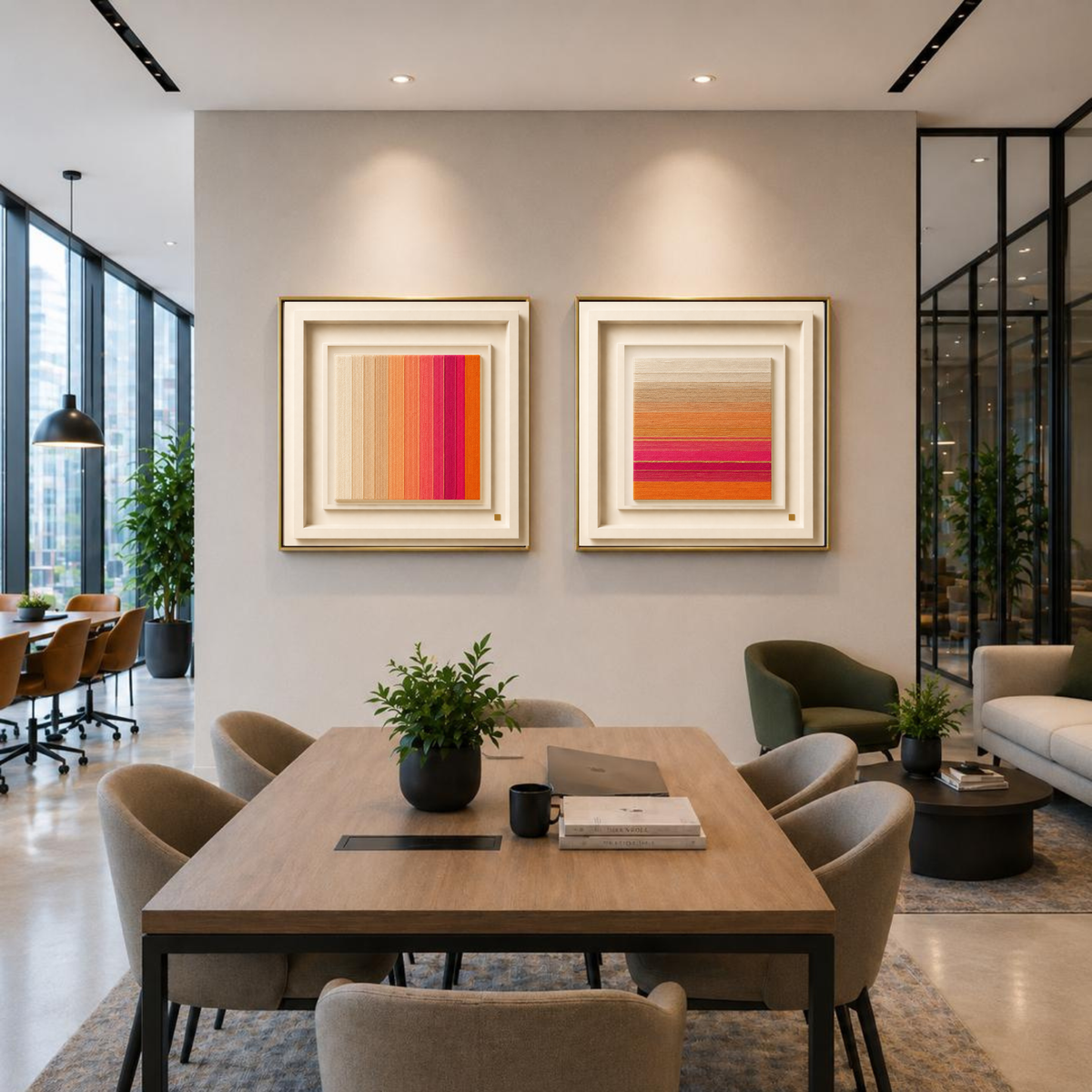 10-Piece Square Abstract Wall Art Bundle | Luxury Printable Gallery Set | Instant Digital Download | 10 Printable Artworks | 4 Sizes Included