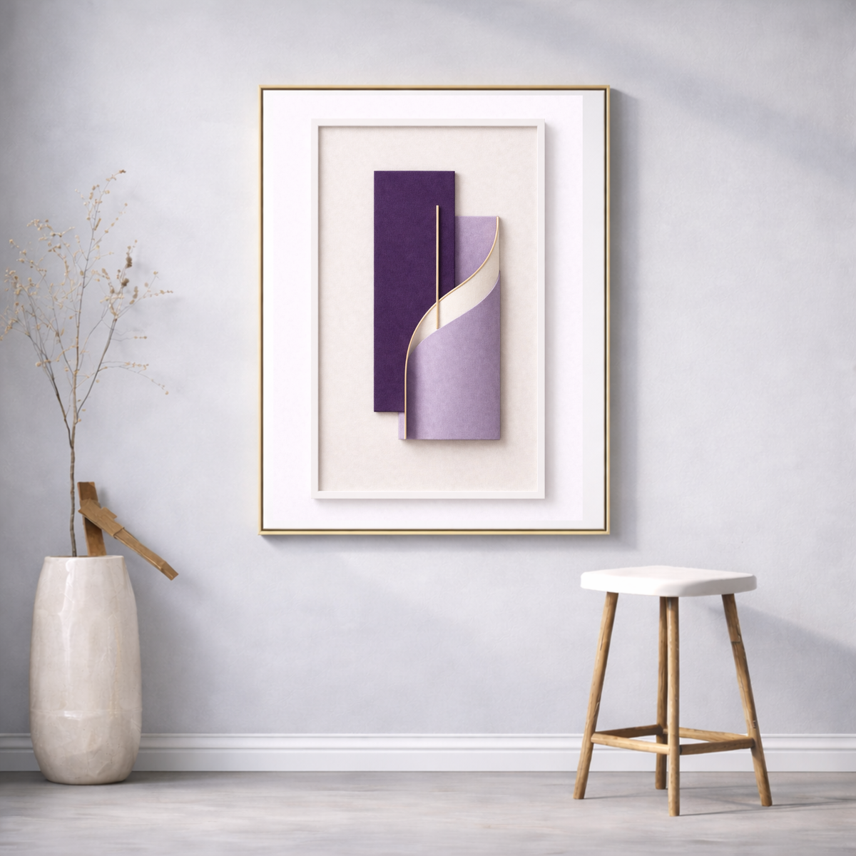 Luxury Sculptural Wall Art System (40-Piece Collection) – Cohesive Abstract Digital Download for Homes, Hotels, Airbnbs,         Offices & More