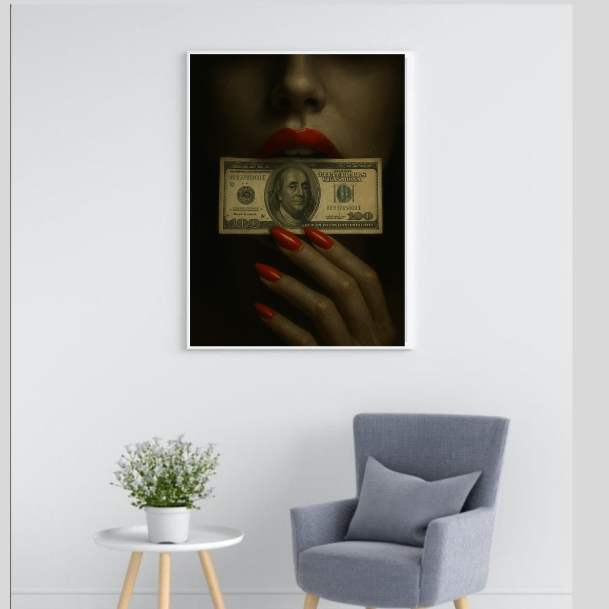 Fashion-Inspired Red Nail Polish Wall Art Set (3 Prints) – Instant Download, Print Today