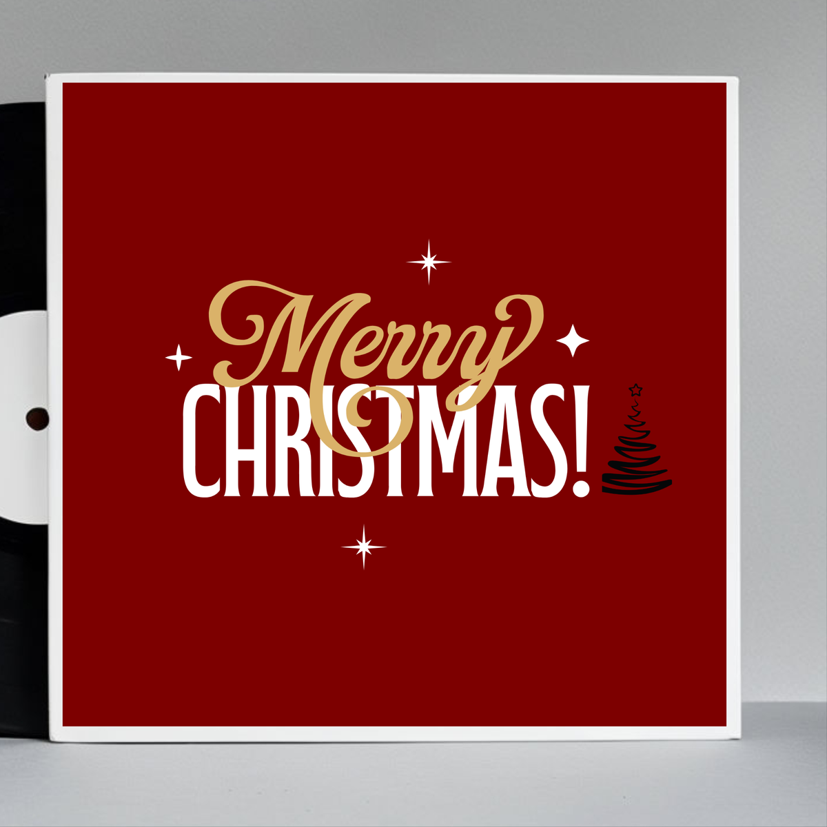 Christmas Wall Art Set of 5 | Red White and Gold Holiday Prints | Mixed Square & Portrait Digital Downloads | Elegant Festive Wall Decor