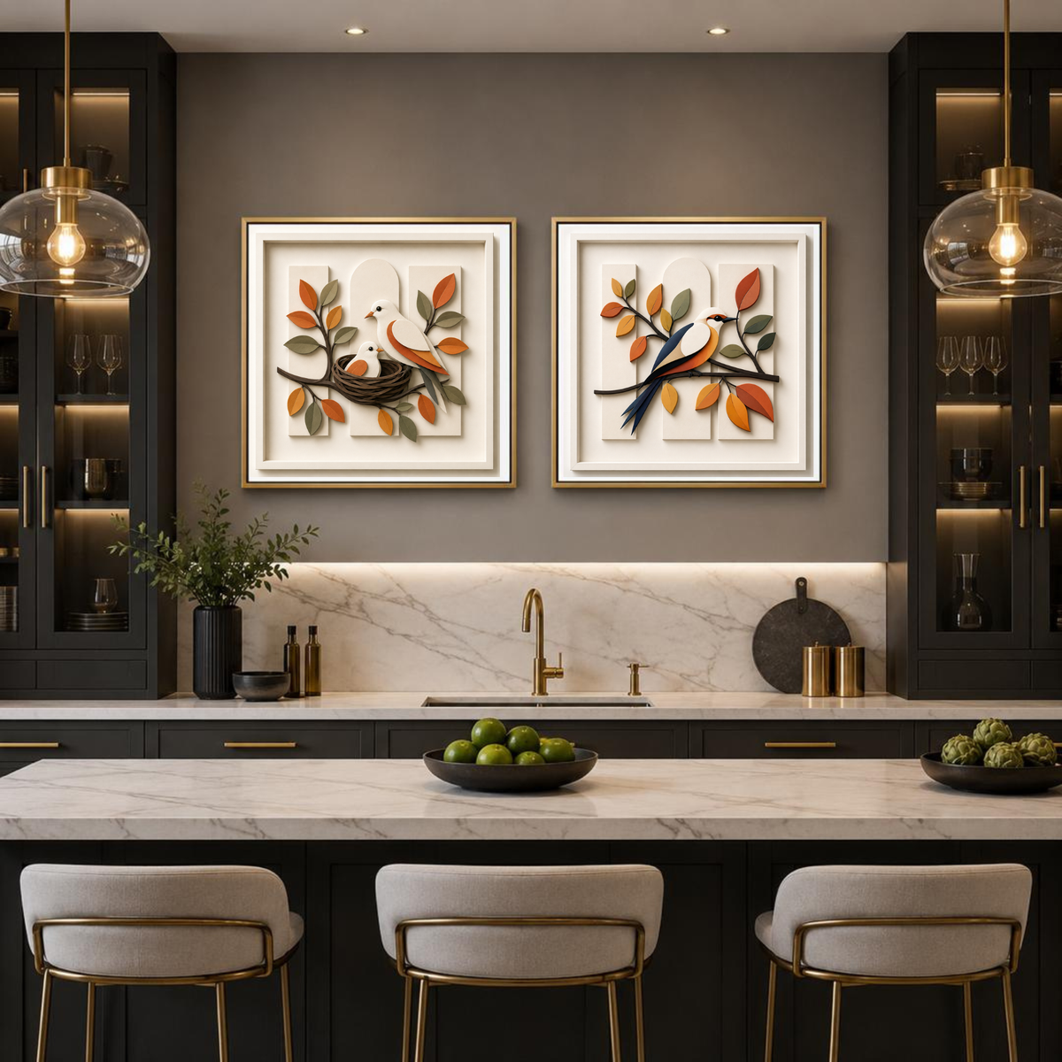 Luxury Bird Wall Art Collection – Elegant Nature-Inspired Digital Prints for Homes, Hotels, Restaurants, Offices & Airbnbs