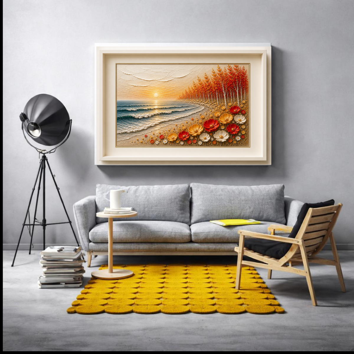 Elegant Nature Wall Art Set – Luxury Contemporary Digital Prints for Homes, Hotels & Restaurants