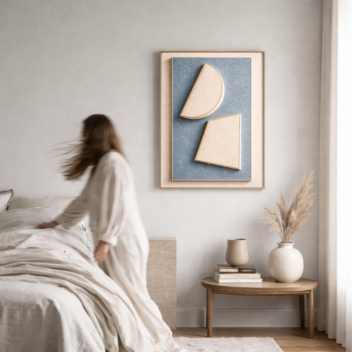Full House Architectural Wall Art Collection – Light Blue Edition (40 Coordinated Prints)