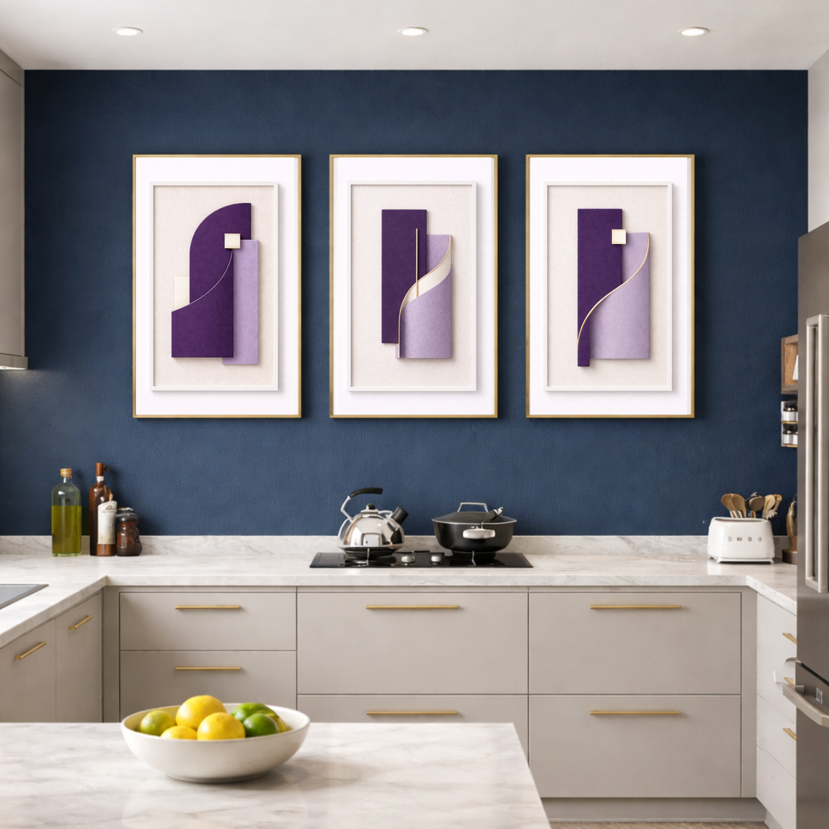 Luxury Sculptural Wall Art System (40-Piece Collection) – Cohesive Abstract Digital Download for Homes, Hotels, Airbnbs,         Offices & More