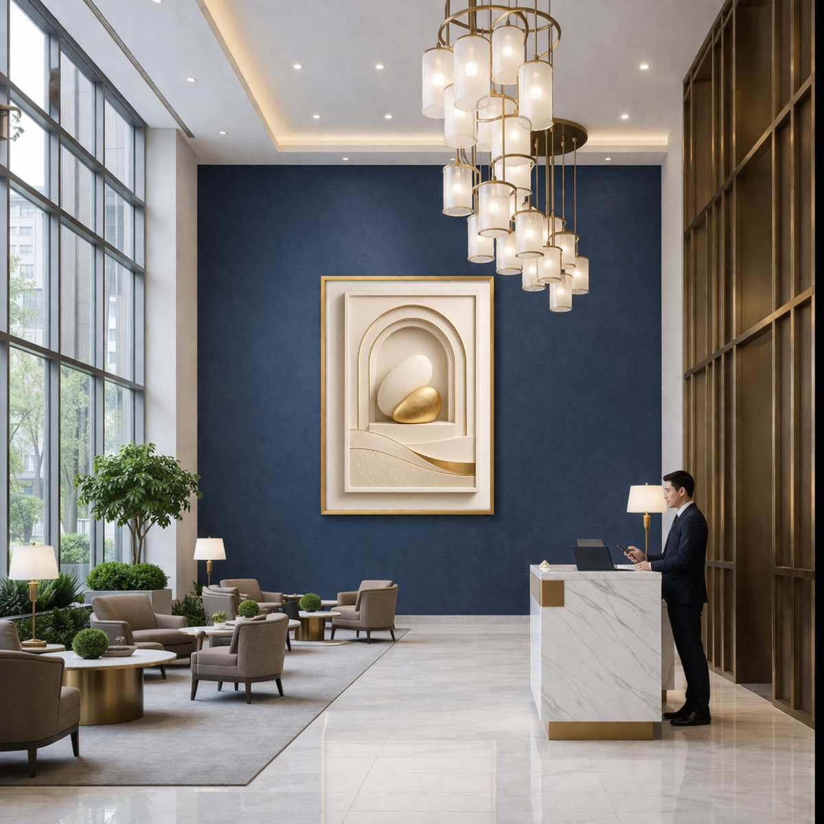 40-Piece Premium Abstract Wall Art Collection – Modern Digital Prints for Homes, Hotels, Offices, Airbnb & Curated Spaces