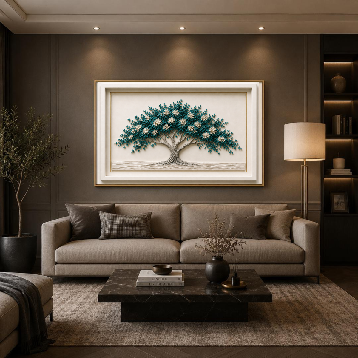Luxury Sculptural Floral Wall Art Collection – Elegant Botanical Digital Prints for Homes, Hotels, Restaurants, Airbnbs & Modern Commercial Interiors