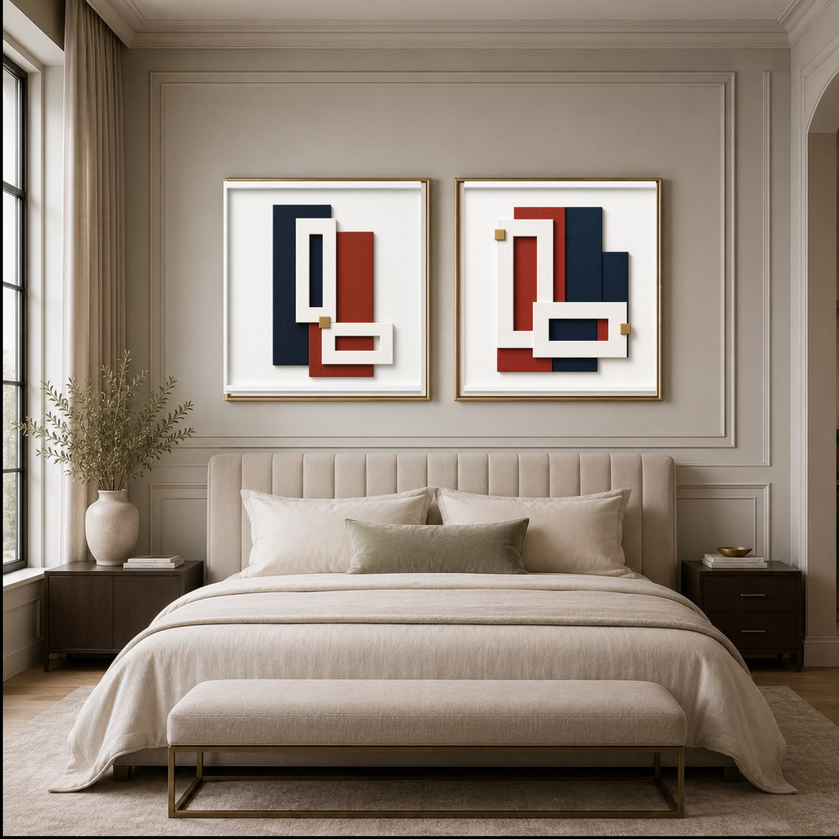 10-Piece Modern Abstract Wall Art Bundle | Luxury Printable Gallery Set | Instant Digital Download | 10 Printable Artworks | 4 Sizes Included