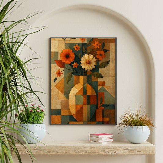 Vibrant Botanical Flower Wall Art Set of 3 – Digital Download Prints in Multiple Sizes (16x20, 18x24, 24x36)