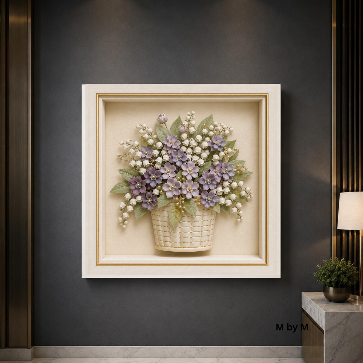 Set of 10 Sculptural Floral Wall Art Prints | Modern Botanical Gallery Collection | Instant Download Digital Wall Art Set