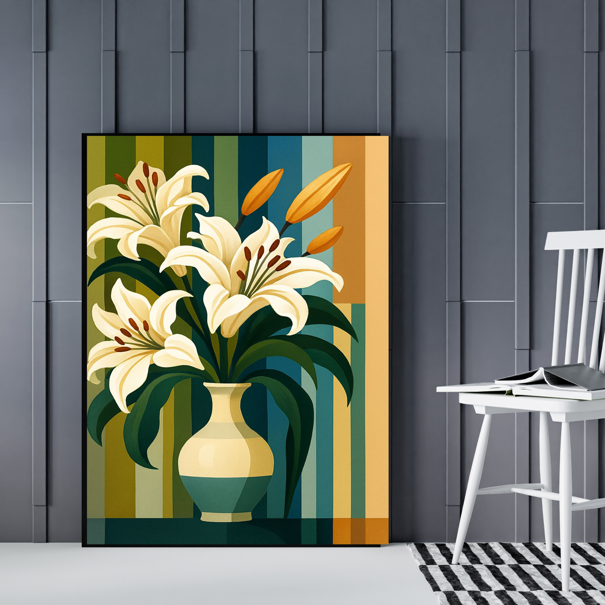 Botanical Floral Wall Art Set of 2 – Colorful & Soft Floral Digital Prints (16x20, 18x24, 24x36)