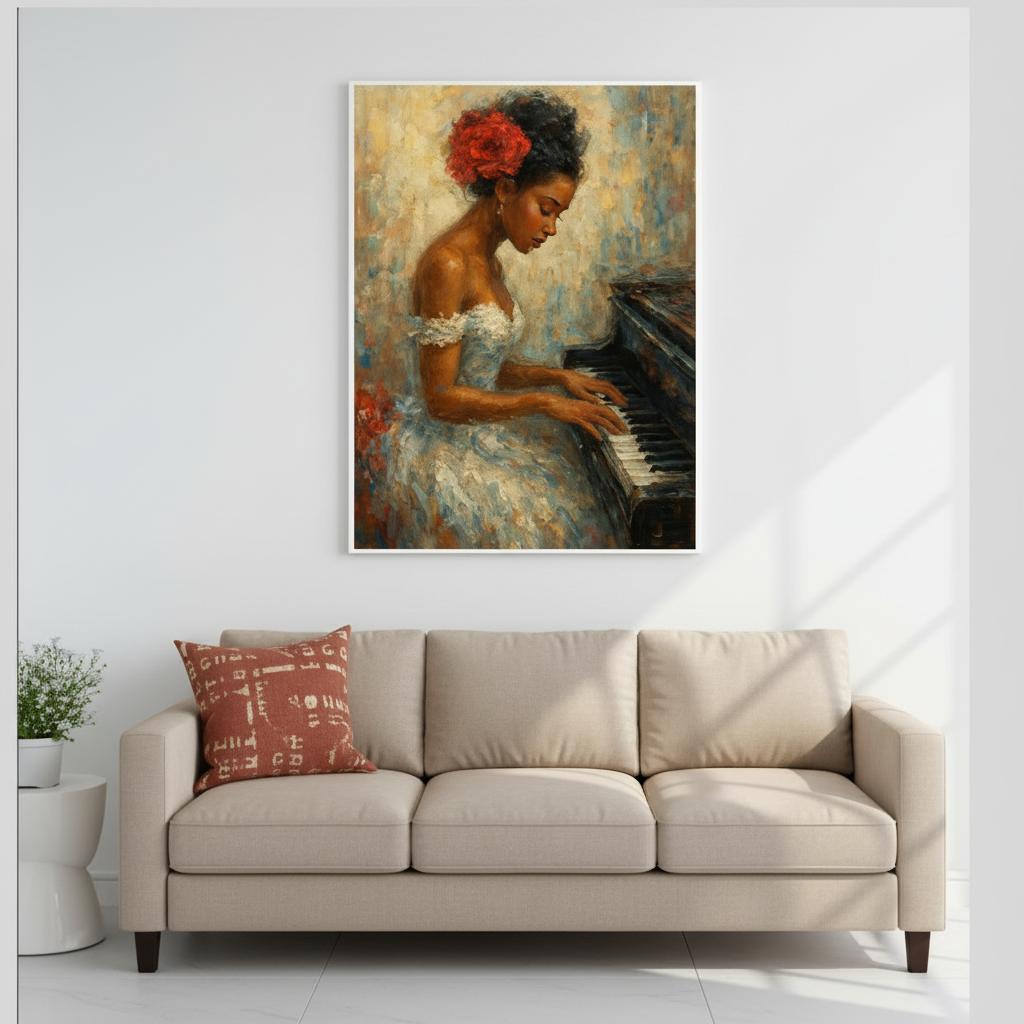 Blue and Beige Abstract Wall Art – 2-Piece Modern Canvas Set