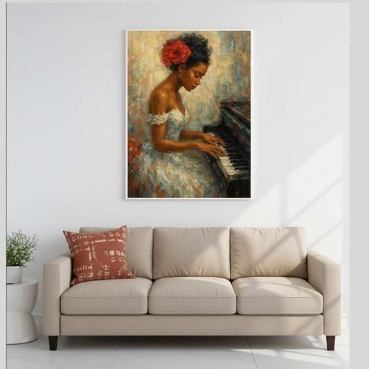 Blue and Beige Abstract Wall Art – 2-Piece Modern Canvas Set