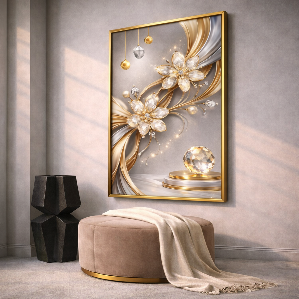 Luxury Gold Abstract Wall Art Set – Modern Glam Printable Decor – Elegant Teal and Gold Digital Download (11x14, 16x20, 18x24, 24x36)
