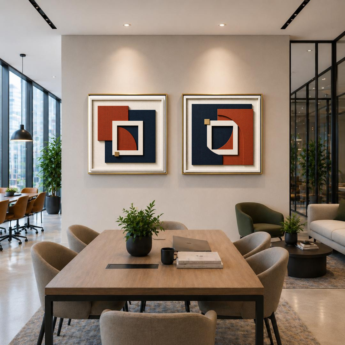10-Piece Sculptural Abstract Wall Art Bundle | Luxury Printable Gallery Set | Instant Digital Download | 4 Sizes Included