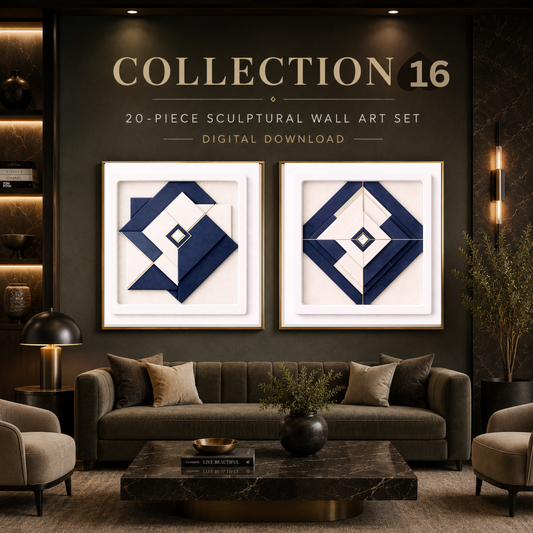 10-Piece Modern Abstract Wall Art Bundle | Luxury Printable Gallery Set | Instant Digital Download | 10 Printable Artworks | 4 Sizes Included